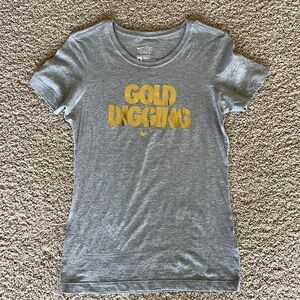 Nike Olympics Gold Digging Shirt | Size Small